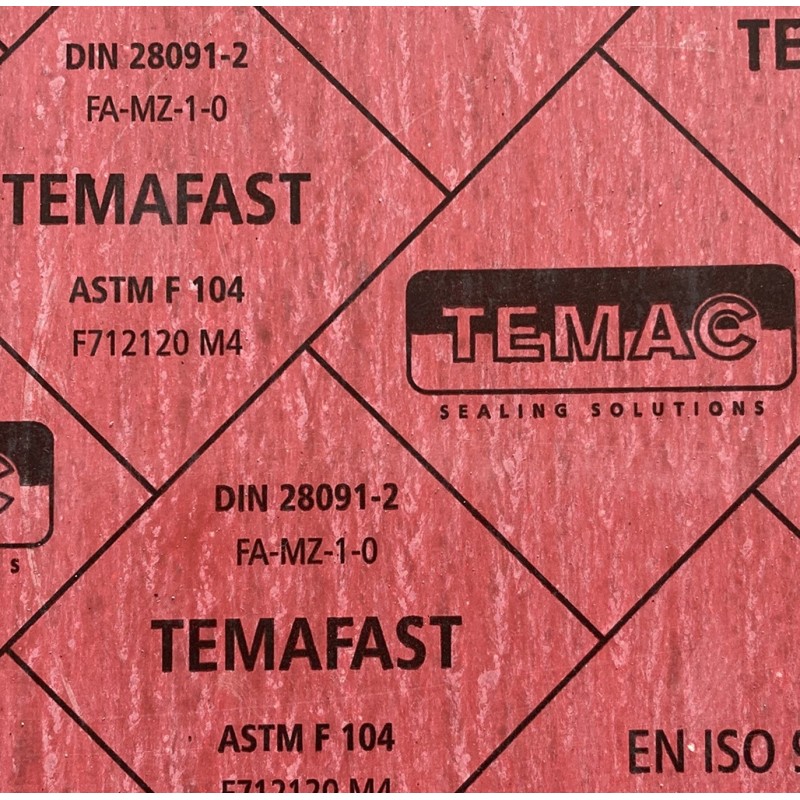 Deska Temafast 2x1500x1500 red